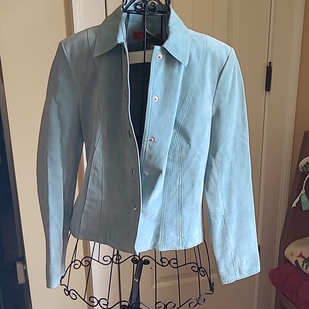 Women's Blue Jacket Anne Klein